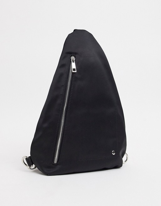 Nunoo Lulu cross body sling bag in black