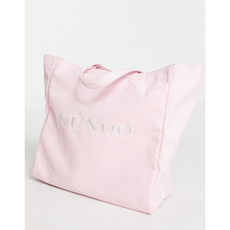 Borse e portafogli Donna Nunoo - Maxi borsa in tela riciclata rosa