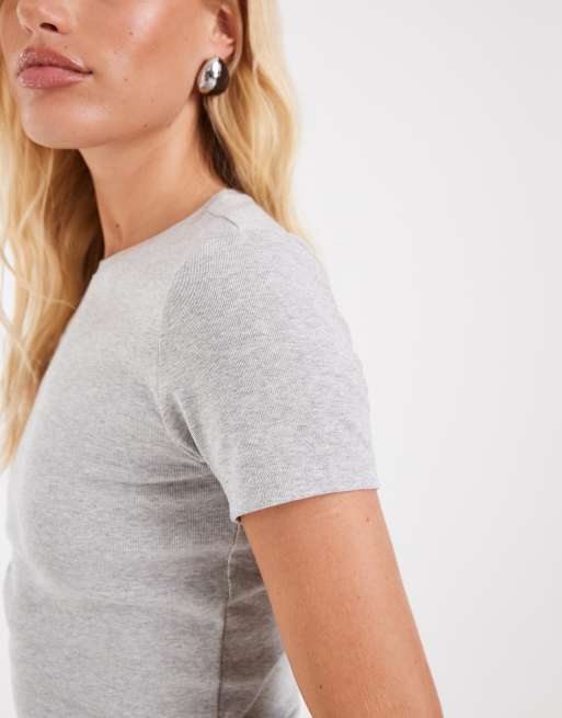 Nur T-Shirt in Hellgrau, 4 von 4