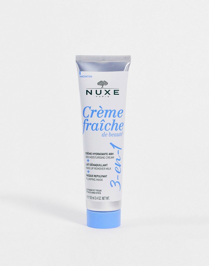 Nuxe Creme Fraiche 3-in-1 Cream, Make Up Remover & Mask 100ml-no Color