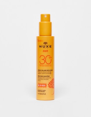 Nuxe NUXE Delicious Sun Spray High Protection SPF 50 Face and Body 150ml-No colour