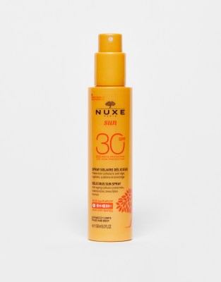 Nuxe NUXE Delicious Sun Spray High Protection SPF 50 Face and Body 150ml-No colour