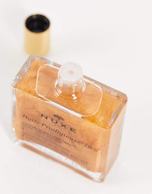 NUXE - Huile Prodigieuse Golden Shimmer Dry Oil - Ansigtsolie 50 ml, 4 af 4