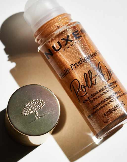 NUXE – Huile Prodigieuse Roll On Body Oil – Kroppsolja, 60 ml – Golden Shimmer, 3 av 4