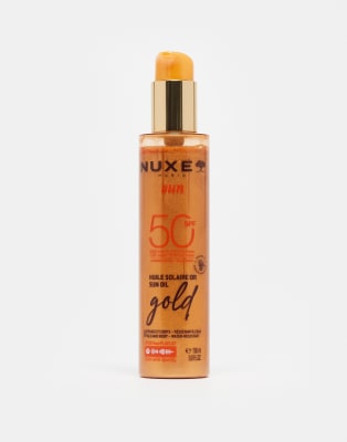 NUXE - Huile solaire protectrice SPF 50 - 150 ml-Pas de couleur
