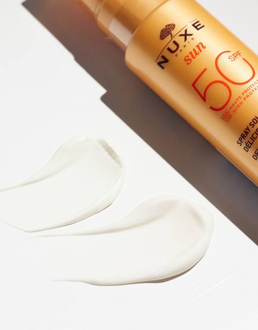 NUXE - Set di prodotti essenziali da viaggio ad alta protezione SPF 50 - Risparmia il 19%, 3 di 4