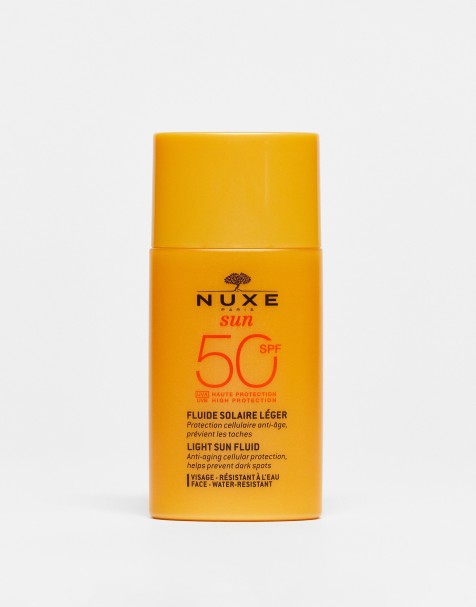 NUXE – Sun Light Sun Fluid High Protection for Face – Solkräm för ansiktet med SPF50, 50ml - view 1