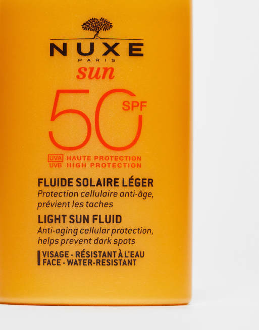 NUXE – Sun Light Sun Fluid High Protection for Face – Solkräm för ansiktet med SPF50, 50ml, 2 av 4