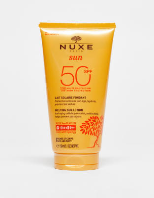 Nuxe NUXE Sun Melting Sun Lotion High Protection for Face and Body SPF 50 150ml-No colour