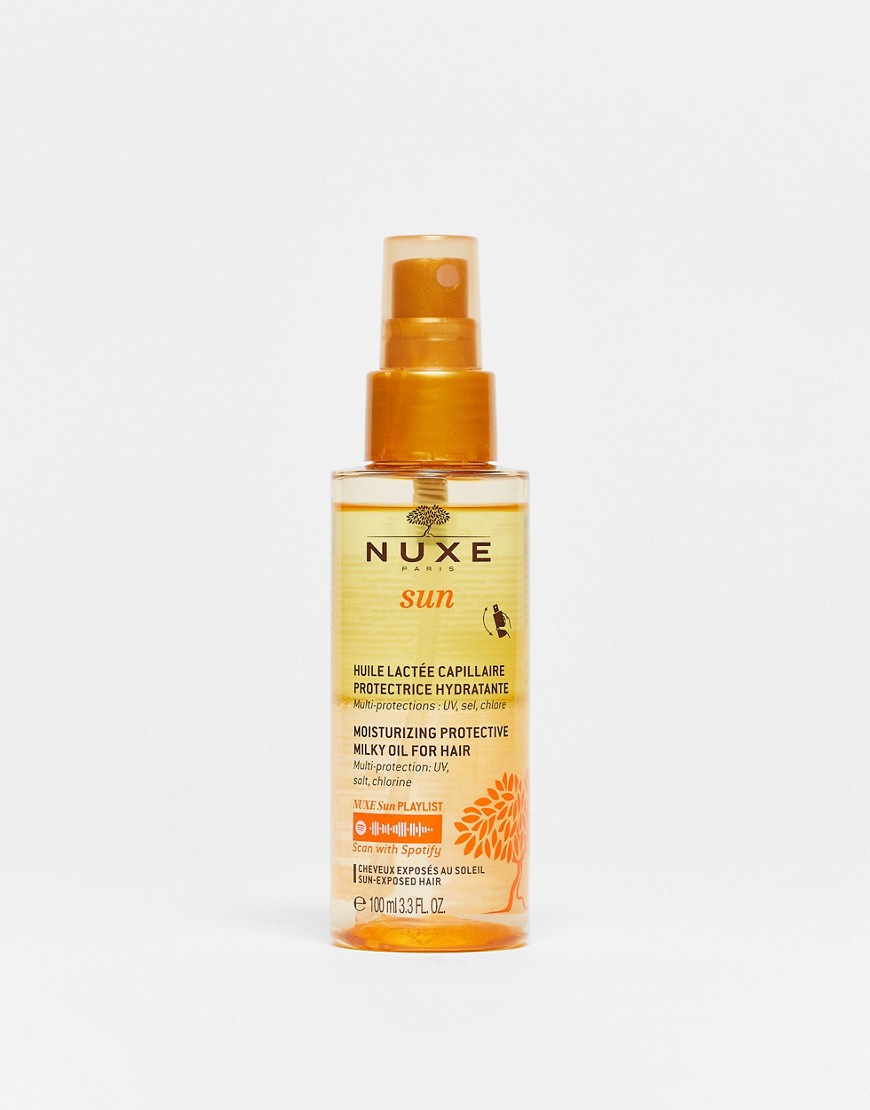 NUXE Sun Moisturising Protective Milky Oil for Hair 100ml-No colour