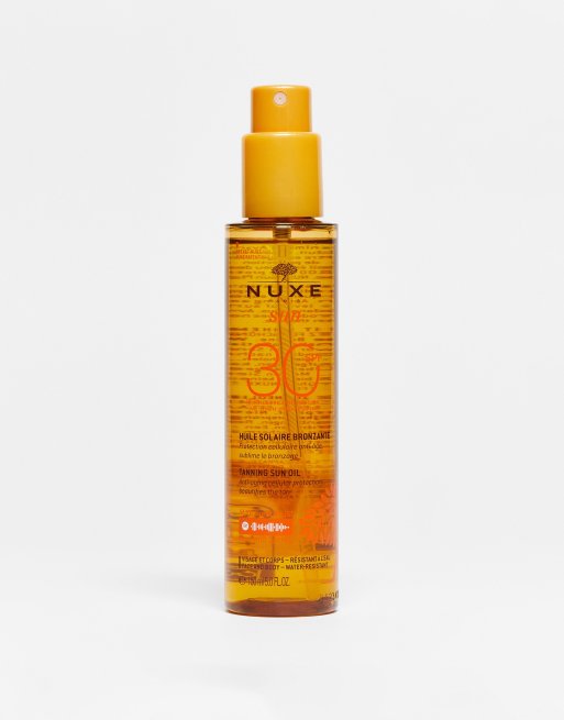 NUXE - Sun Tanning - Zonnebrandolie voor gezicht en lichaam met SPF30 150 ml