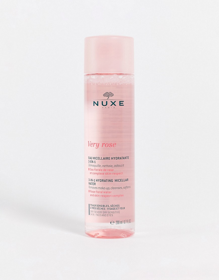 NUXE Very Rose 3-in-1 Hydrating Micellar Water 200ml-No colour