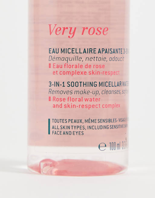 NUXE - Very Rose - Eau micellaire apaisante 3 en 1 - 100 ml, 2 de 4