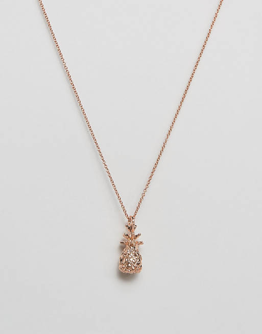 Nylon Pineapple Necklace