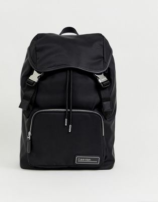 Nylon rygsæk i sort fra Calvin Klein
