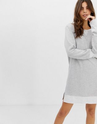 NYTT – Jules – Sweatshirt-klänning-Grå