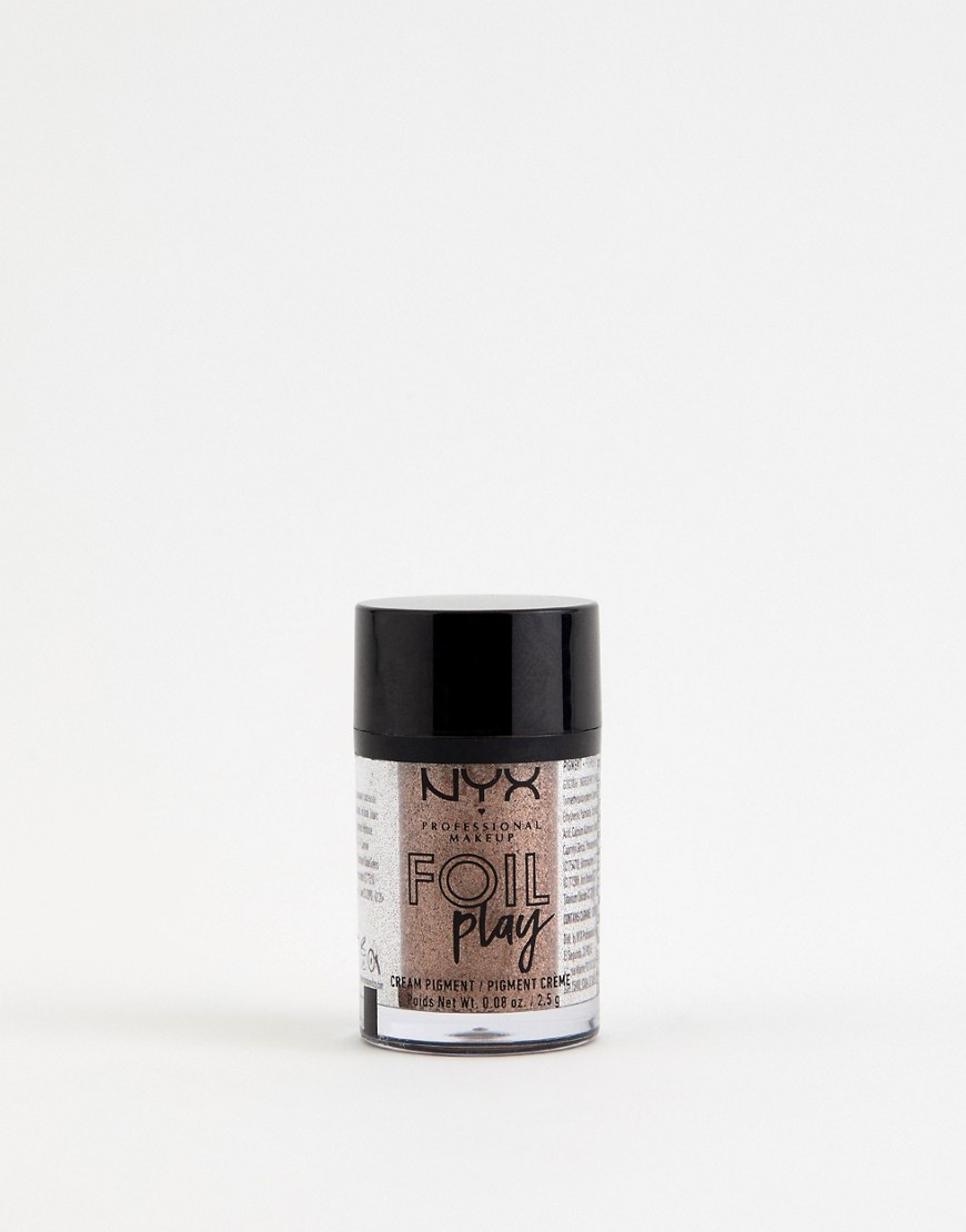 NYX – Professional Foil Play Cream Pigment – Ögonskugga i nyansen Dauntless-Brun
