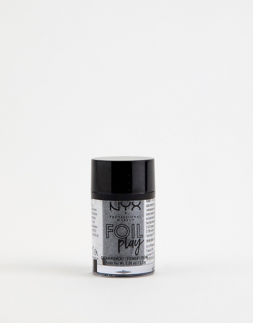NYX – Professional Foil Play Cream Pigment – Ögonskugga i nyansen Malice-Brun