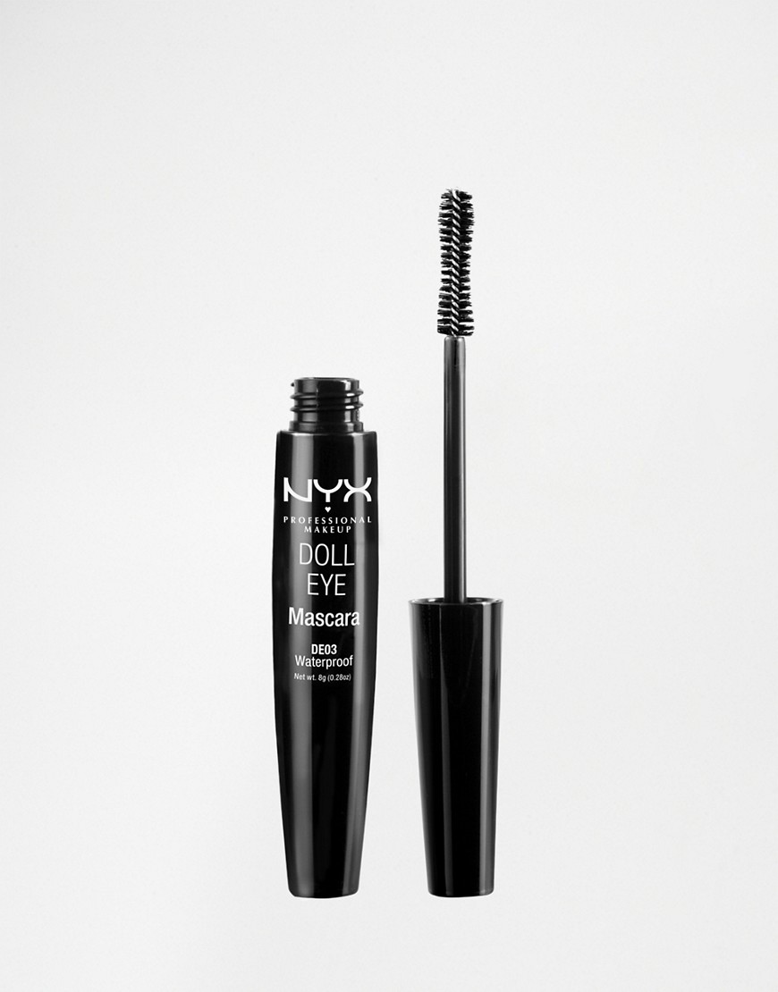 NYX Professional Make-Up - Doll Eye - Mascara waterproof-Nero