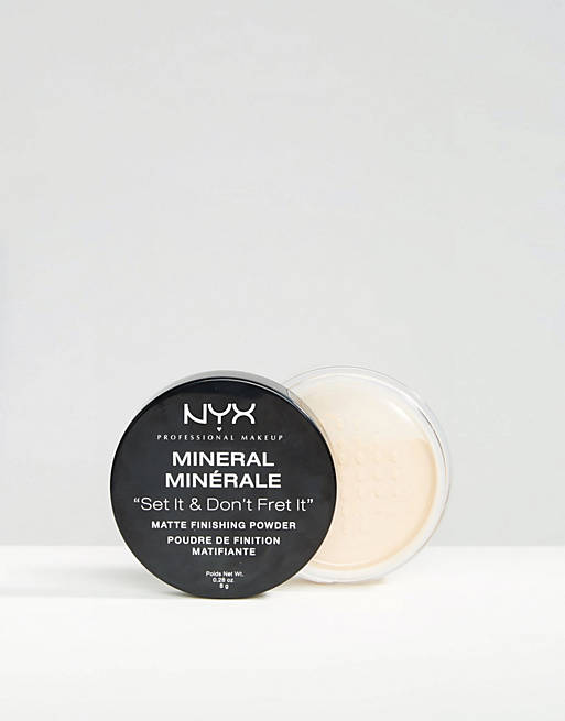 NYX Professional Makeup - Afwerkingspoeder met mineralen
