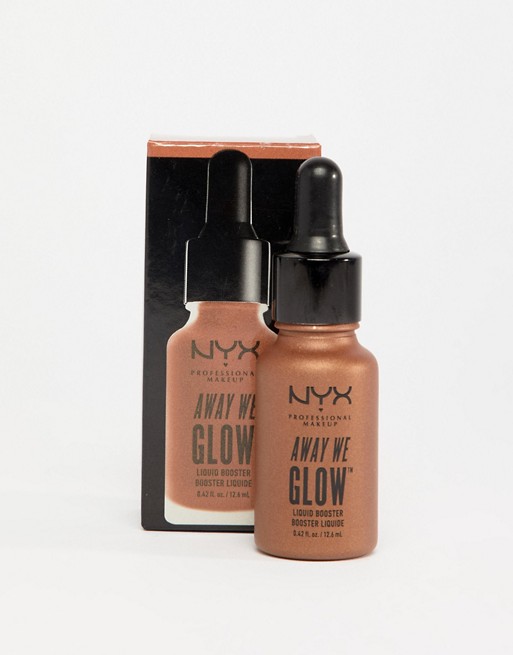NYX Professional Makeup Away We Glow Liquid Booster - Untamed