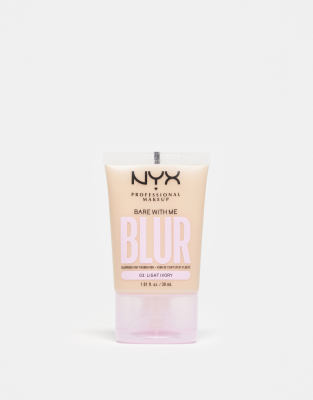 Профессиональная основа для макияжа NYX Bare With Me Blur Tint Тональный крем среднего загара