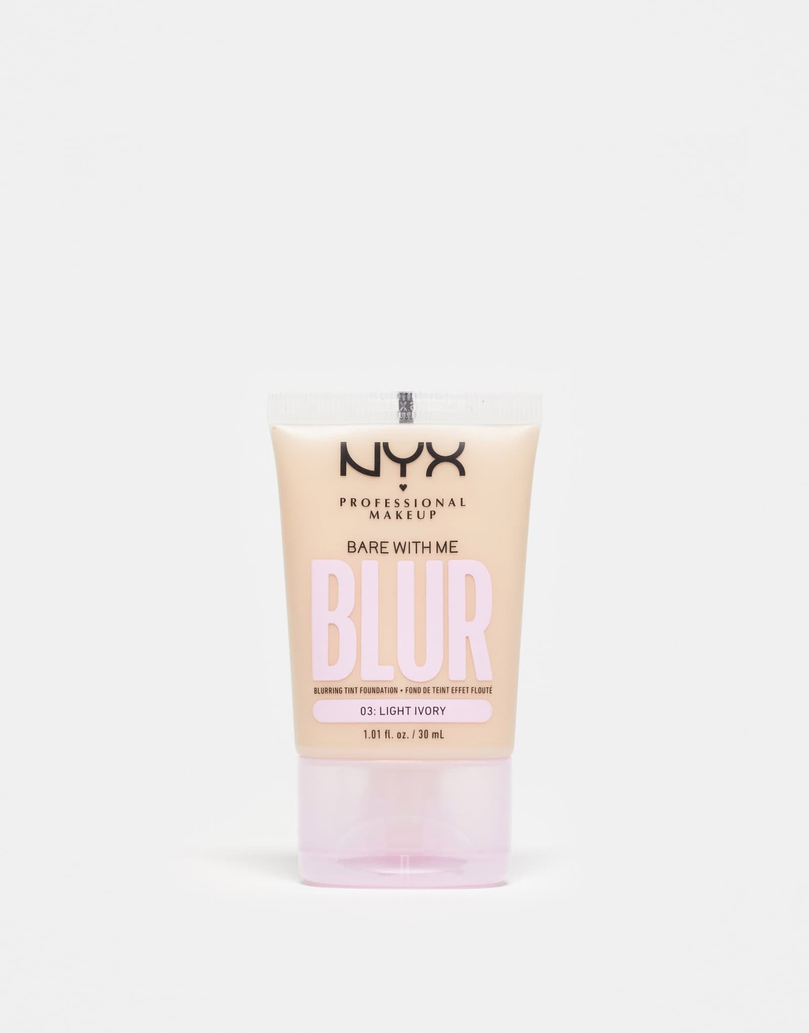 Профессиональная основа для макияжа NYX Bare With Me Blur Tint Foundation