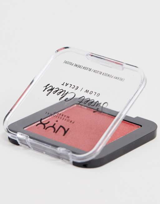 NYX Professional Makeup – Blush Glow – Róż w pudrze – Risky Business, 3 z 4