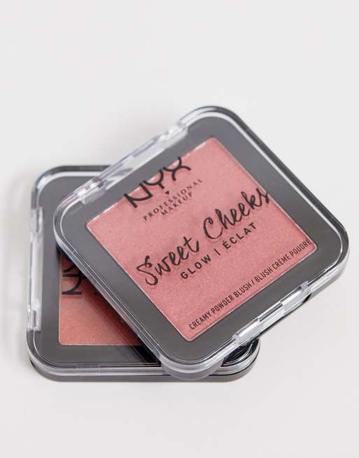 NYX Professional Makeup – Blush Glow – Róż w pudrze – Risky Business, 4 z 4