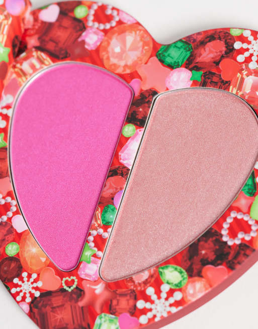 NYX Professional Makeup Blush- og highlighterpalet - Pink Gem & Topaz, 3 af 4