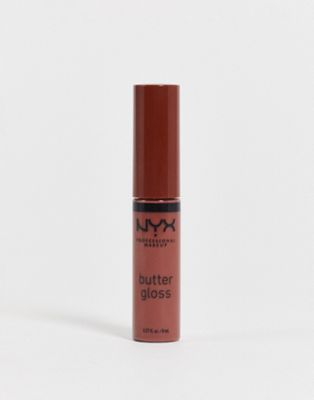 NYX Professional Makeup Butter Gloss Lip Gloss - Brownie Drip - ASOS Price Checker