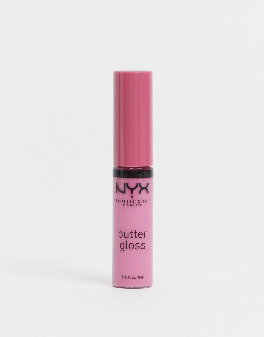 NYX Professional Makeup Butter Gloss Lip Gloss - Eclair-Pink