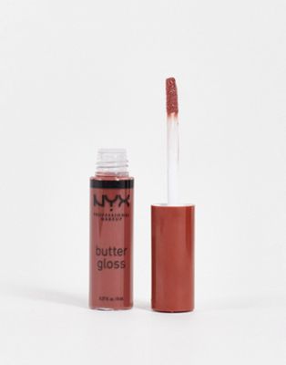NYX Professional Makeup Butter Gloss Lip Gloss - Spiked Toffee | ASOS