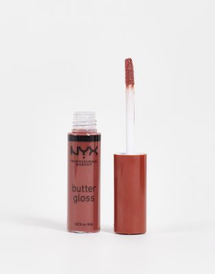 NYX Professional Makeup - Butter Gloss - Lipgloss - Spiked Toffee-Braun