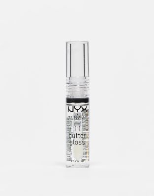 Nyx Professional Makeup Butter Lip Gloss - Clear In Transparent