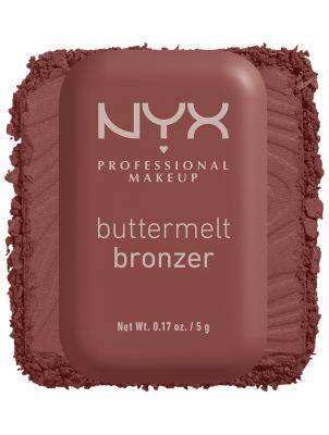 NYX Professional Makeup Buttermelt Powder Bronzer- Butta Dayz-Brown