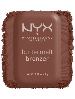 NYX Professional Makeup Buttermelt Powder Bronzer- Do Butta-Brown