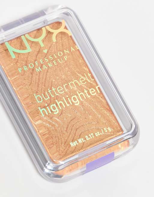 NYX Professional Makeup – Buttermelt – Rozświetlacz – Butta Bling, 3 z 4