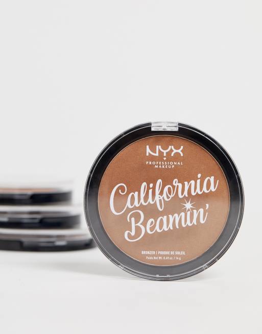 NYX Professional Makeup - California Beamin' Face And Body Bronzer - Bronzer voor gezicht en lichaam, The Golden One