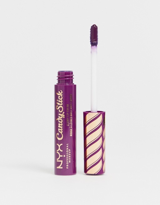 NYX Professional Makeup Candy Slick Glowy Lip Gloss - Grape Expectations