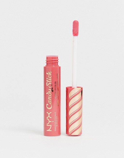 NYX Professional Makeup Candy Slick Glowy Lip Gloss - Watermelon Taffy