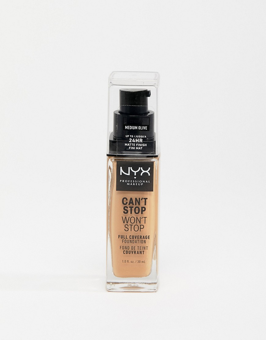 NYX Professional Makeup Cant Stop Wont Stop 24 Hour Foundation-Tan