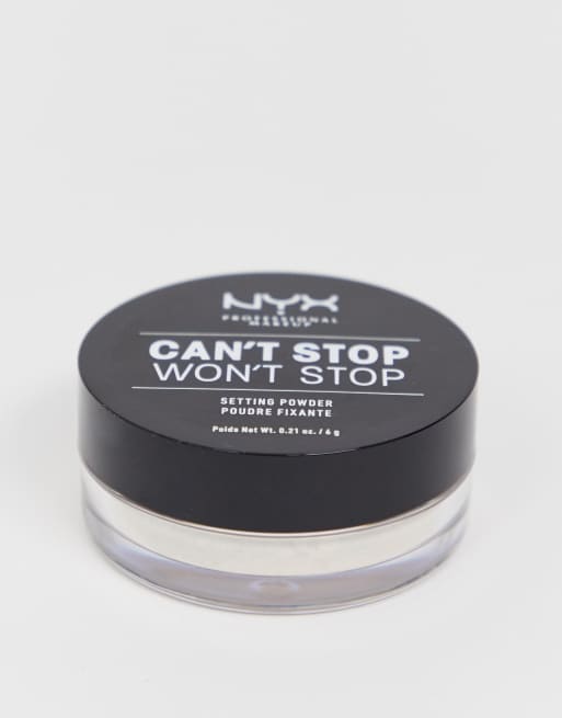 NYX Professional Makeup - Can't Stop Won't Stop - Cipria fissante