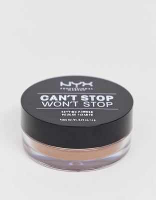 NYX Professional Makeup - Can't Stop Won't Stop - Fixierpuder-Neutral