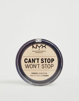 NYX Professional Makeup Can't Stop Won't Stop Powder Foundation - ASOS Price Checker