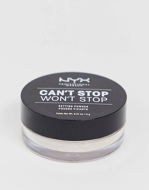 NYX Professional Makeup - Can't Stop Won't Stop - Setting poeder