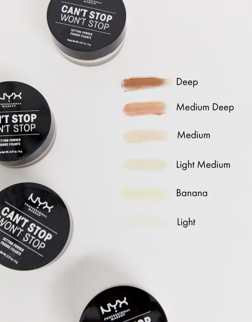 Nyx Professional Makeup Can T Stop Setting Powder Makeupview.co