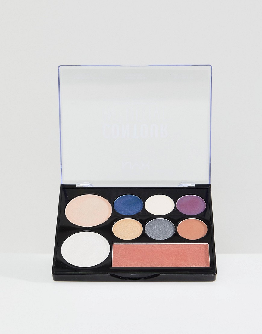 NYX Professional Makeup Contour intuïtief palet - Jewel Queen-Multi
