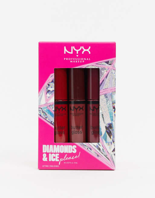 Nyx Professional Makeup Diamonds And Ice Please Butter Gloss Lip Gloss