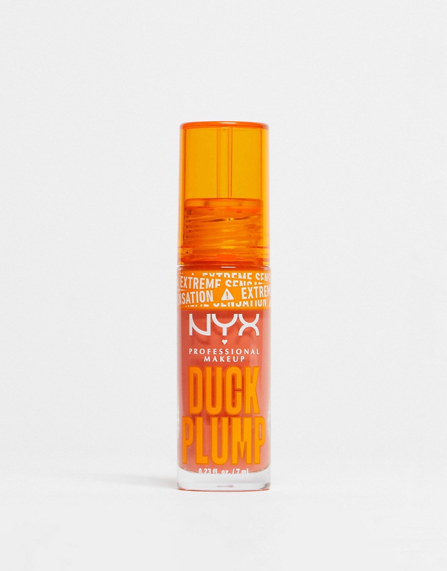 NYX Professional Makeup Duck Plump Lip Plumping Gloss - Peach Out-Orange